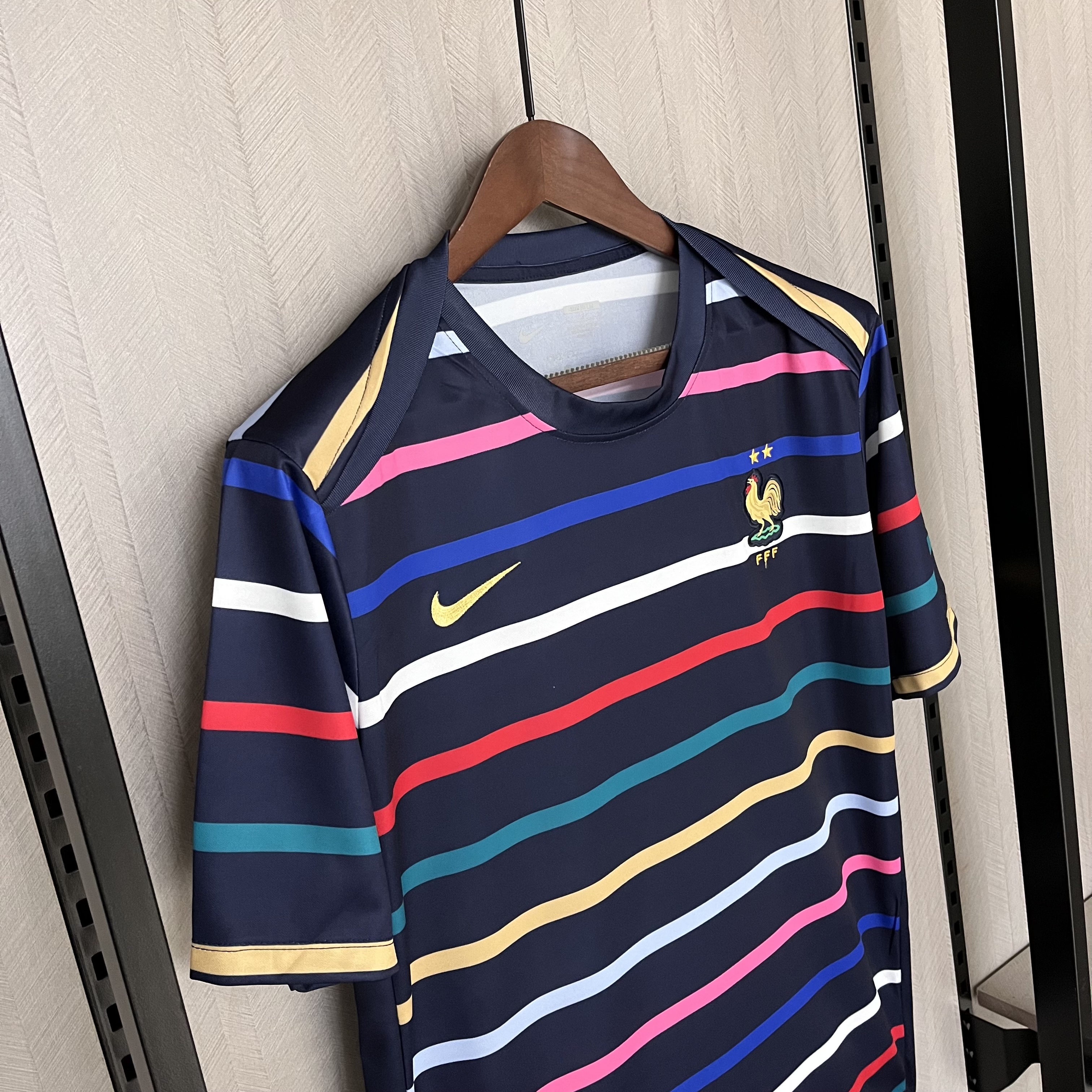 France 2024/25 Mens Blue Training Kit