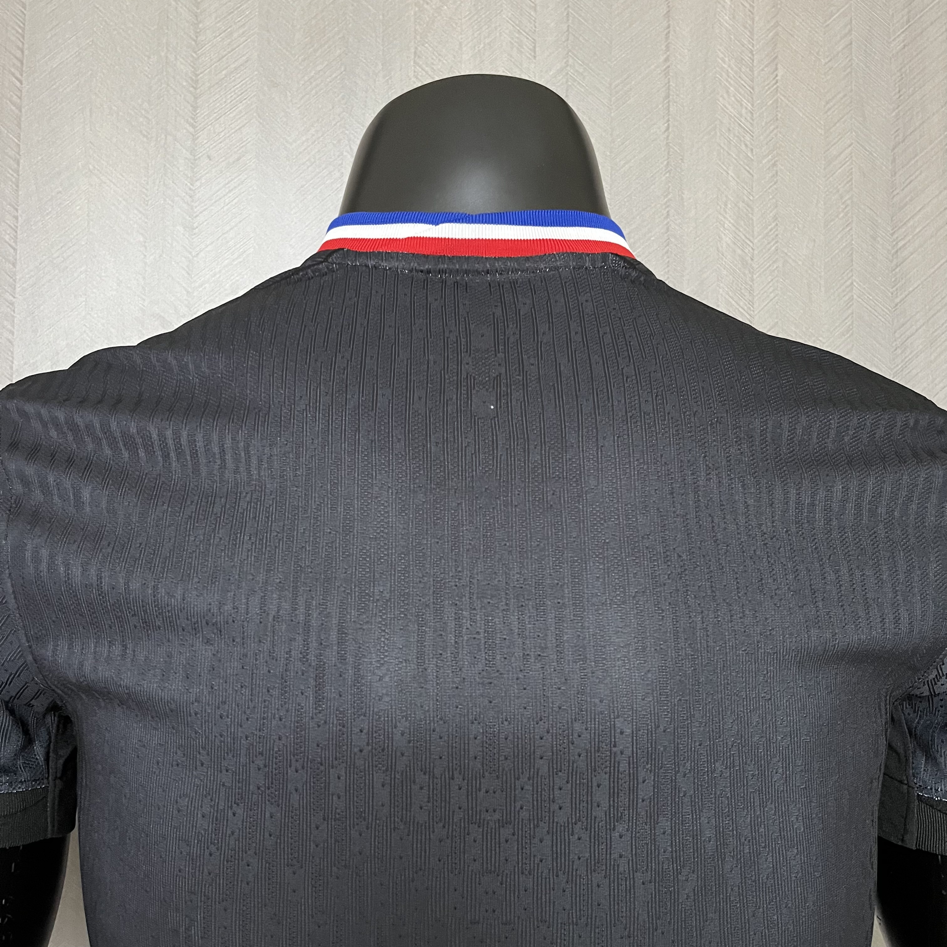 France 2024/25 Mens Player Version Black Jersey