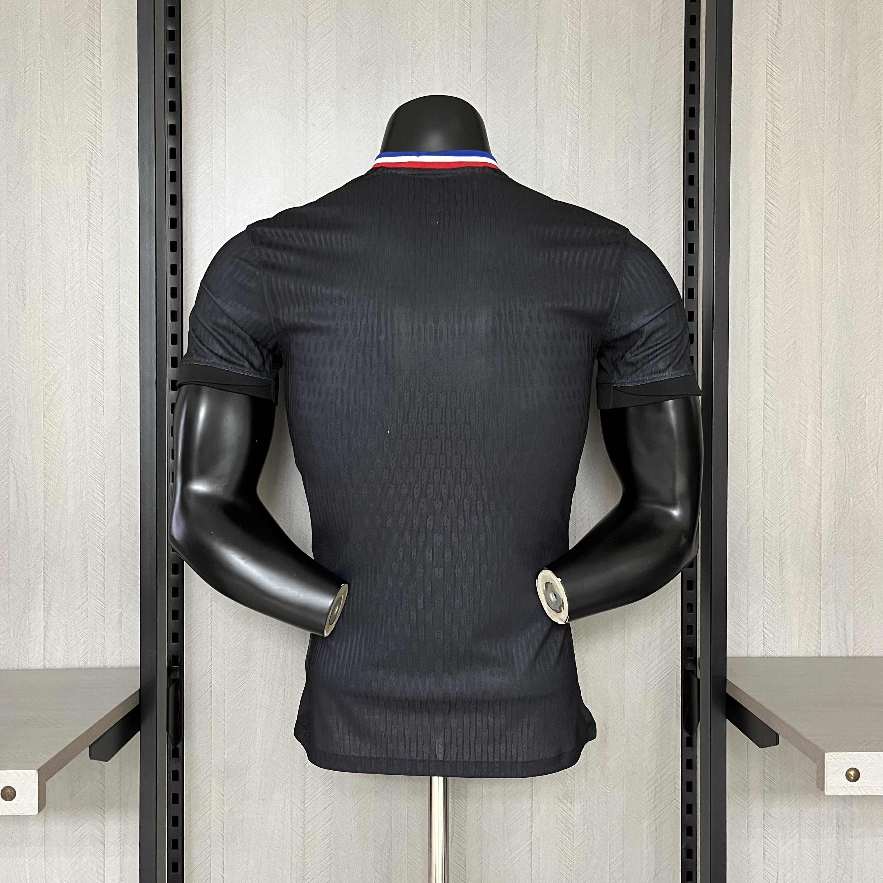 France 2024/25 Mens Player Version Black Jersey