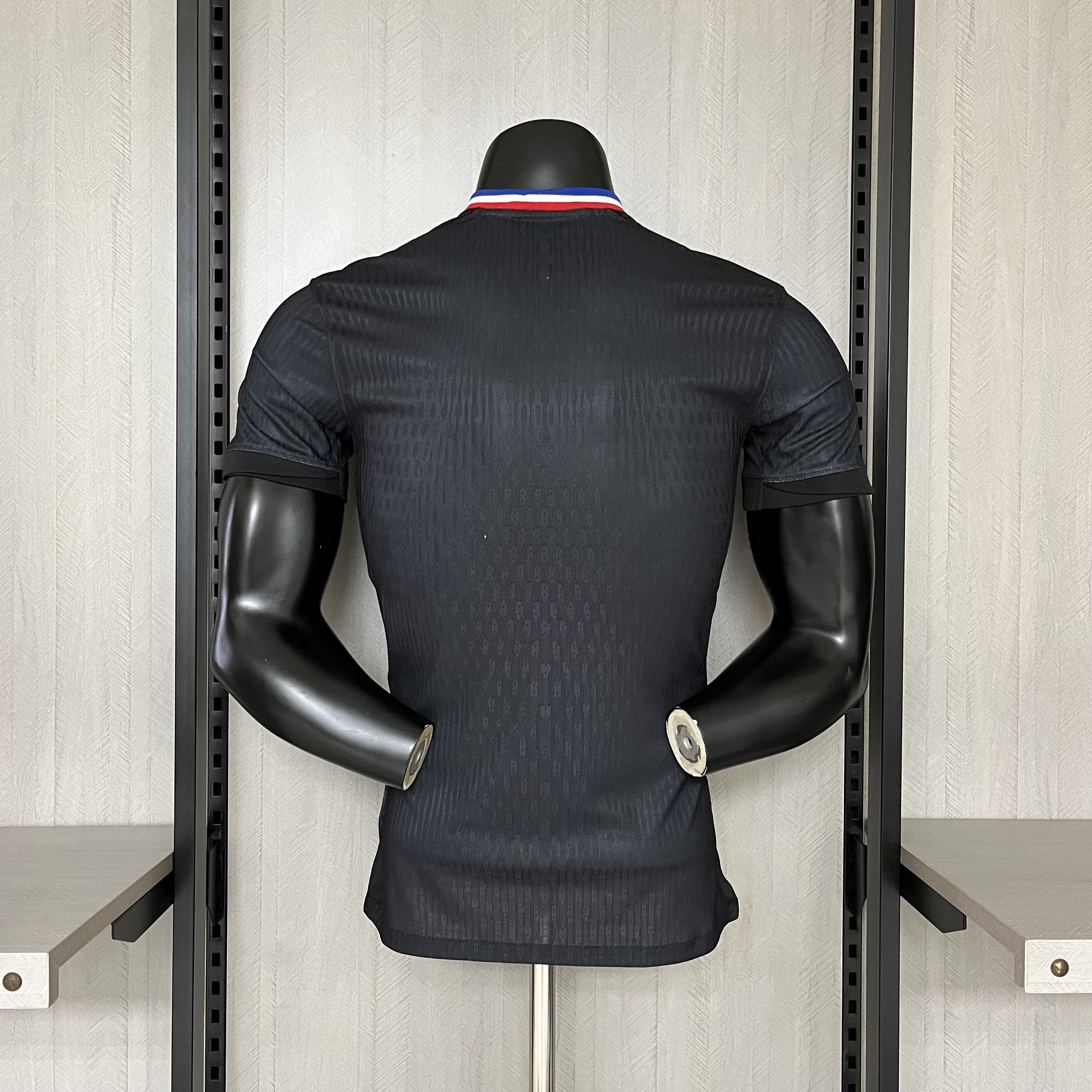 France 2024/25 Mens Player Version Black Jersey