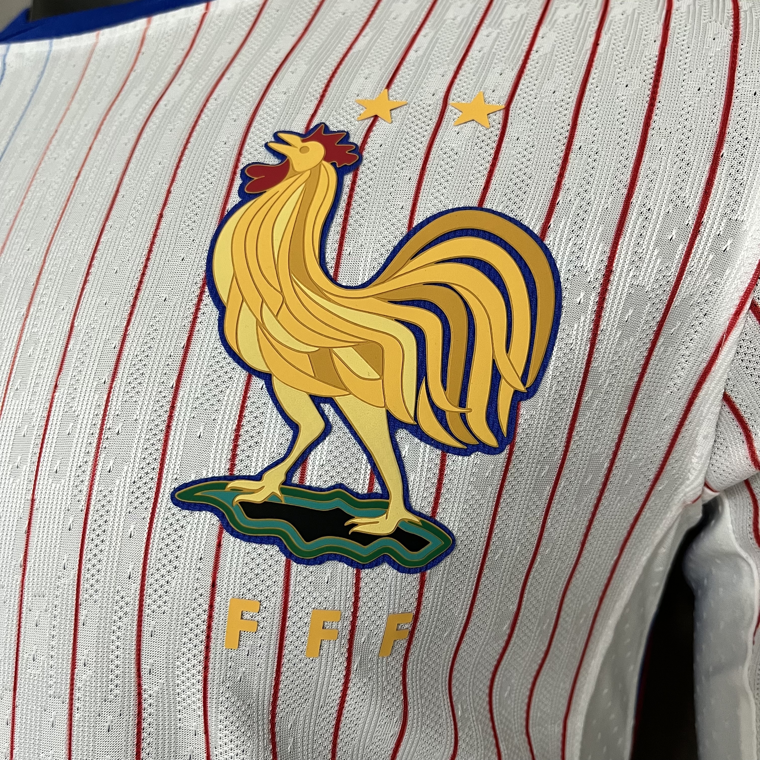 France 2024/25 Mens Player Version Long Sleeve Away Jersey