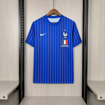 France 2026 Mens Blue Training Jersey 01