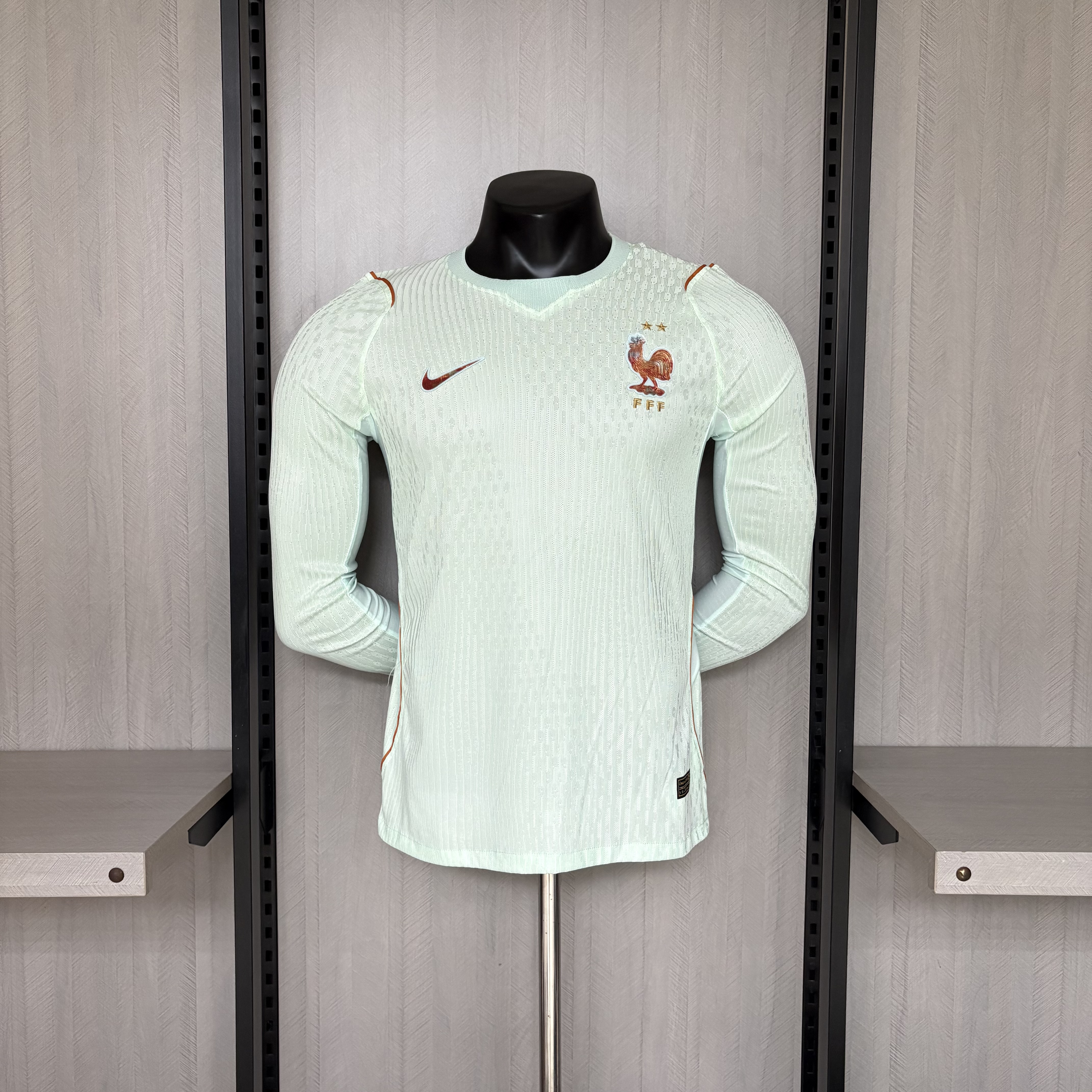 France 2026 Mens Player Version Long Sleeve Away Jersey