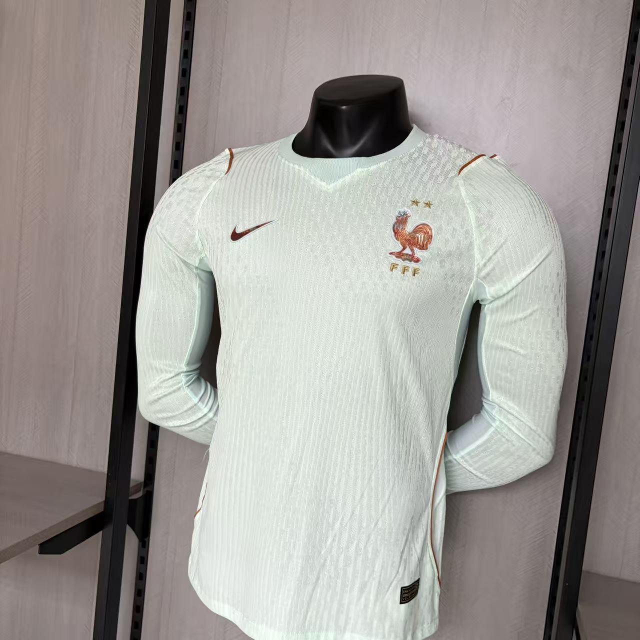 France 2026 Mens Player Version Long Sleeve Away Jersey