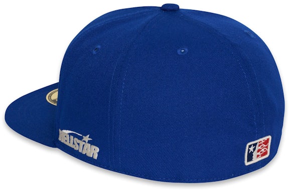 Hellstar Baseball Fitted Hat Blue