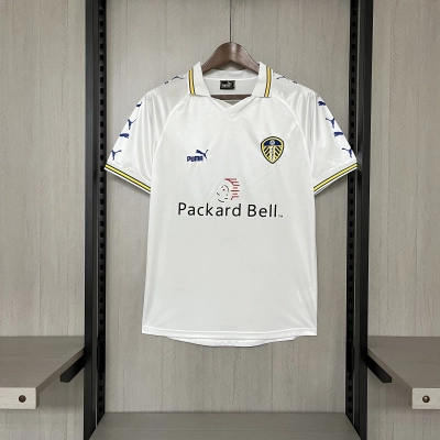 Leeds United 1999 Mens Retro Home Jersey 01