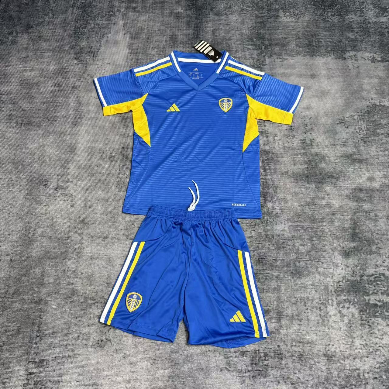 Leeds United 2025/26 Kids Away Kit