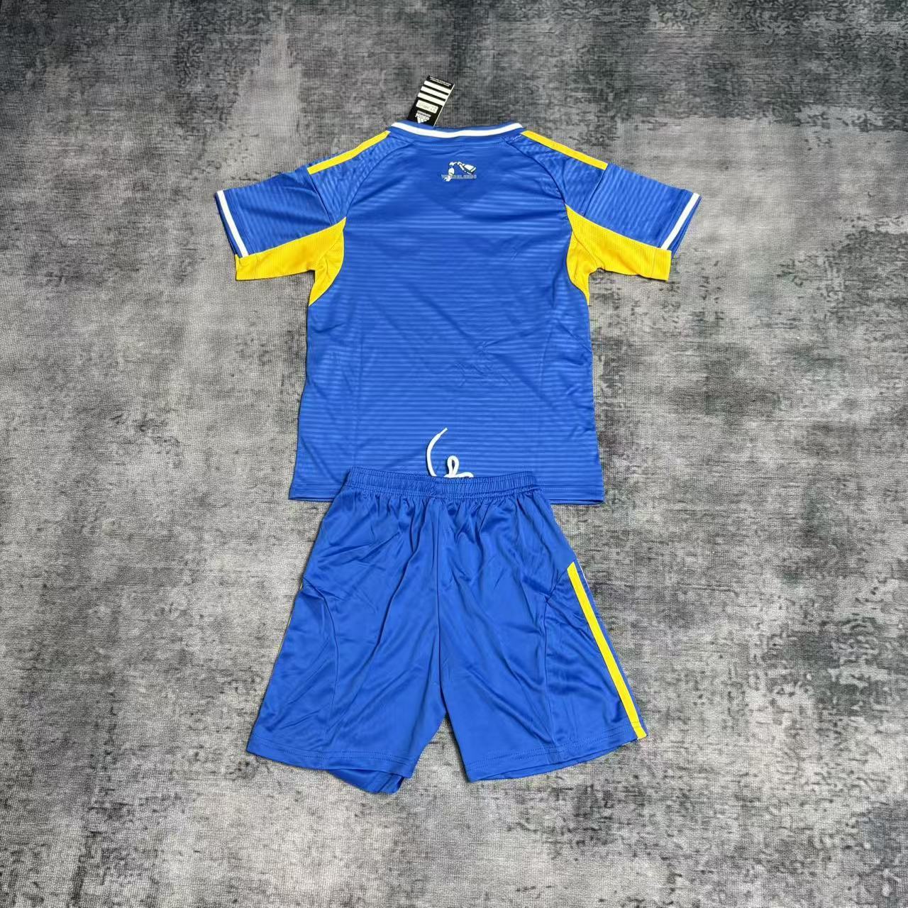 Leeds United 2025/26 Kids Away Kit