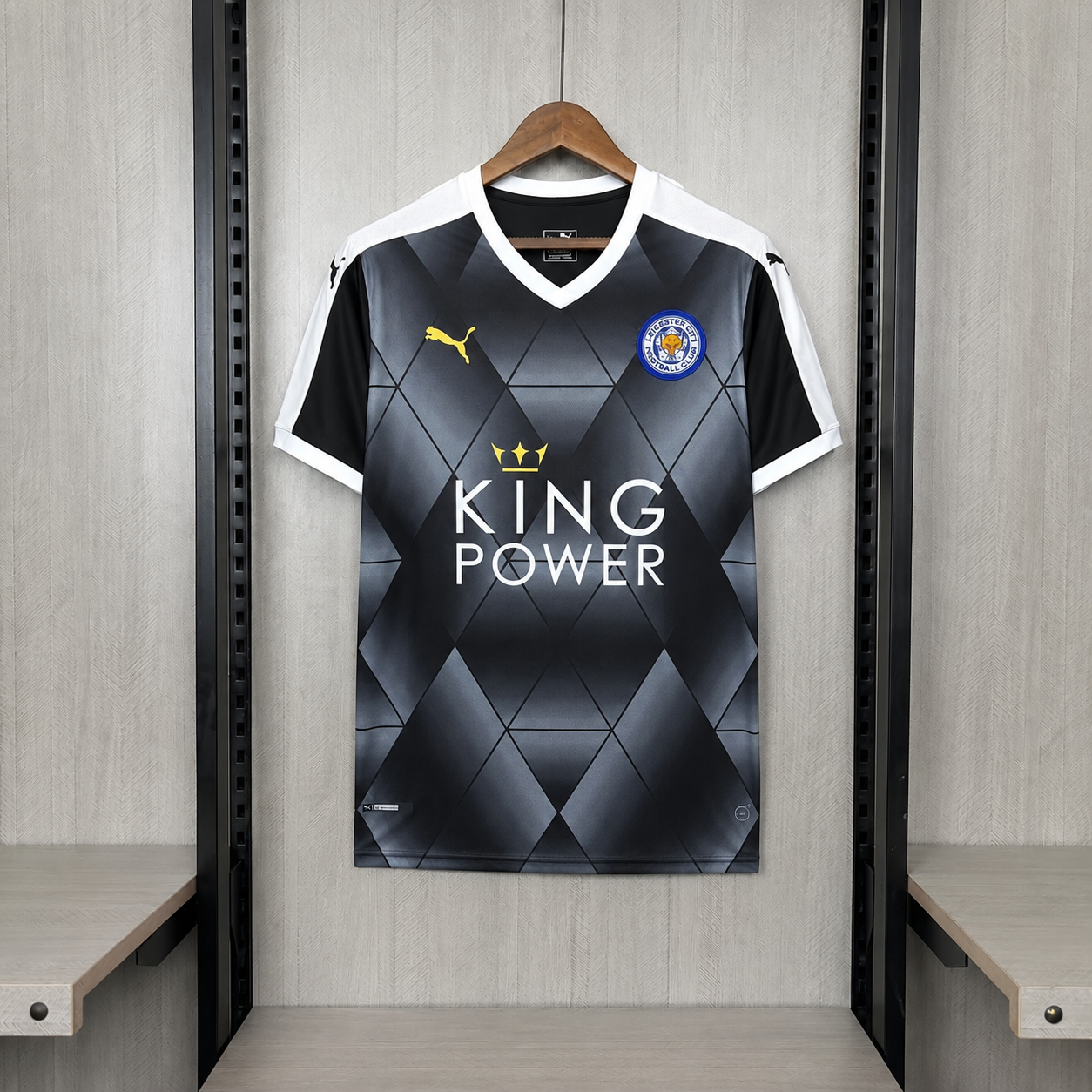 Leicester City 2015/16 Mens Retro Away Jersey