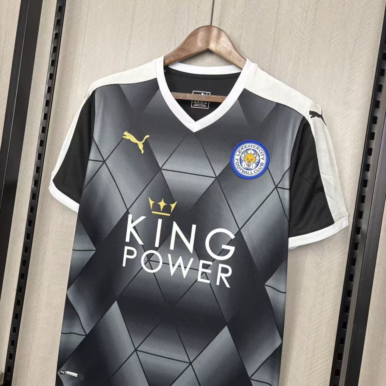Leicester City 2015/16 Mens Retro Away Jersey