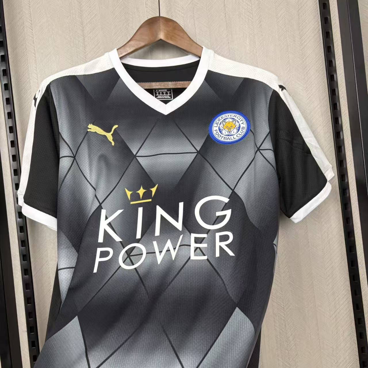 Leicester City 2015/16 Mens Retro Away Jersey