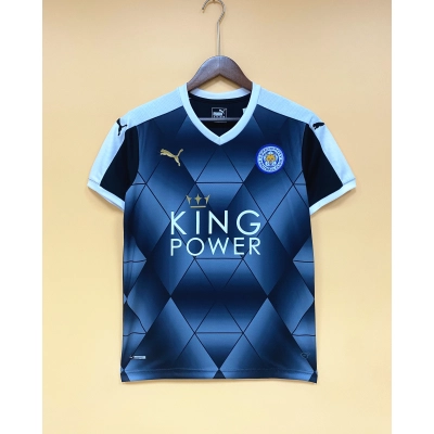 Leicester City 2015/16 Mens Retro Away Jersey 01