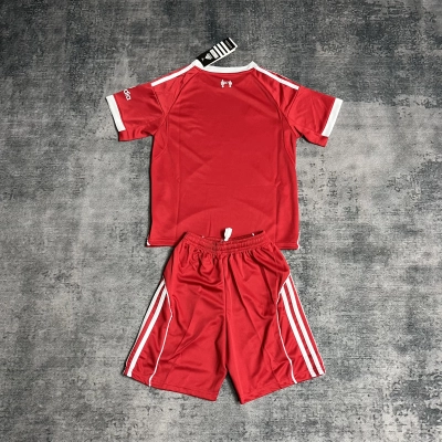 Liverpool 2025/26 Kids Home Jersey 02