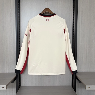 Liverpool 2025/26 Mens Long Sleeve Away Jersey 02