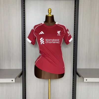 Liverpool 2025/26 Womens Home Jersey 01