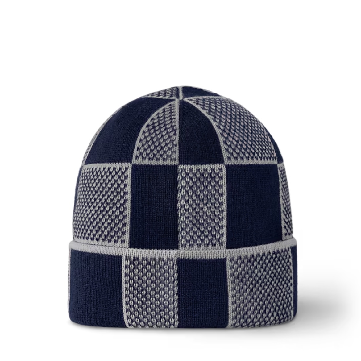 Louis Vuitton Damier Heritage Beanie Navy blue