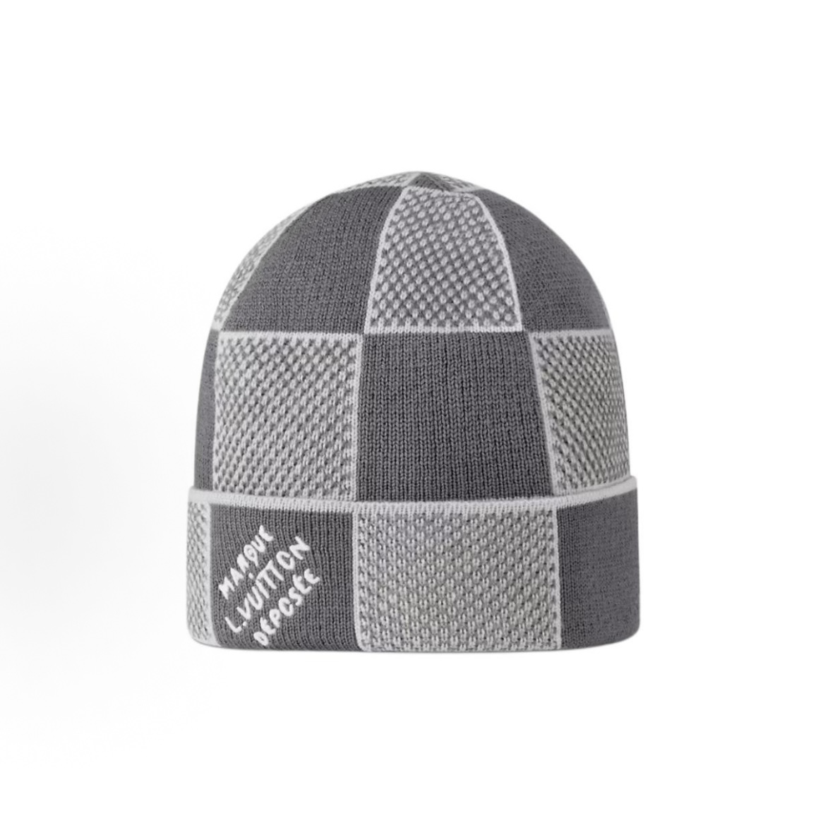 Louis Vuitton LV Damier Heritage Beanie Dark Grey