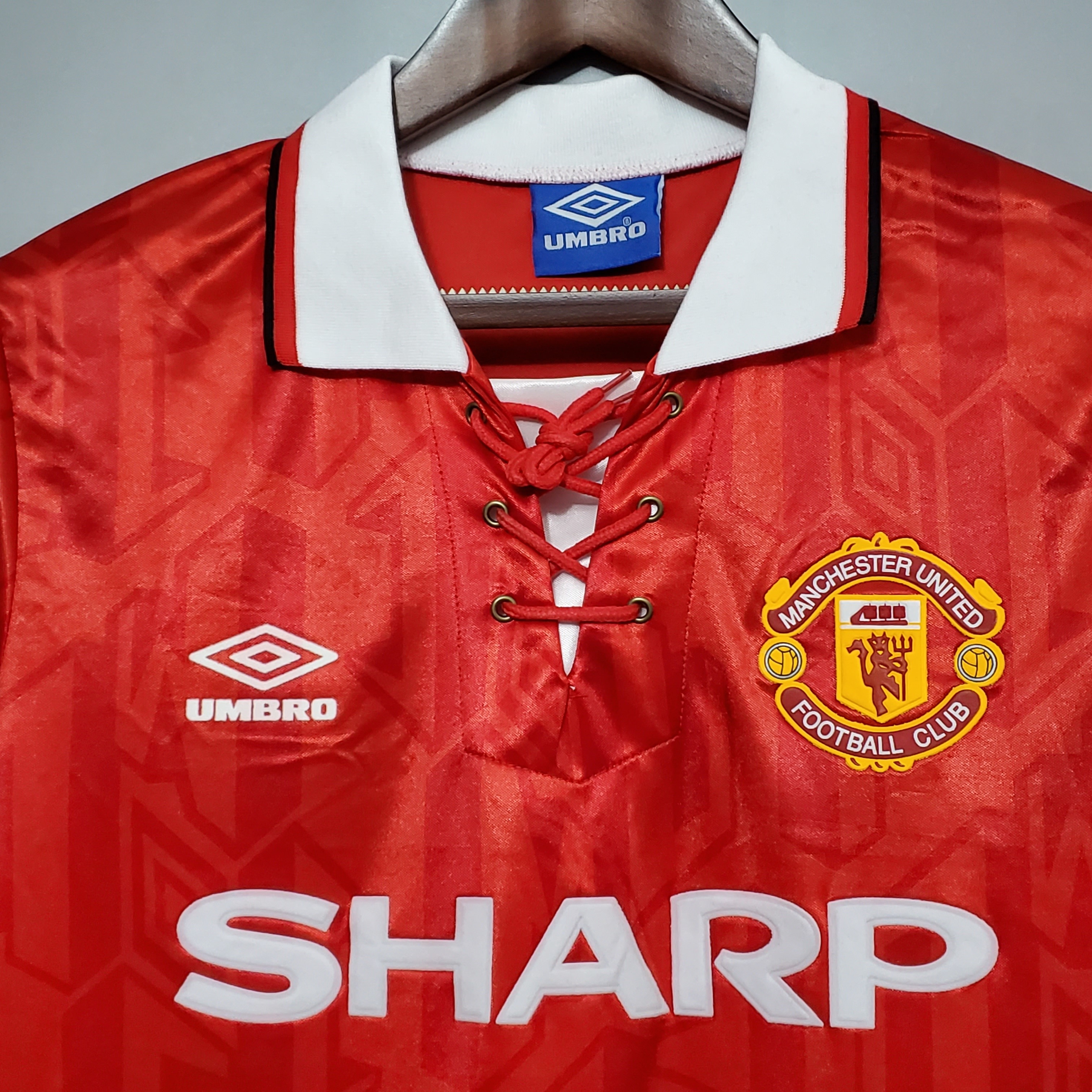 Manchester United 1992/94 Mens Retro Home Jersey