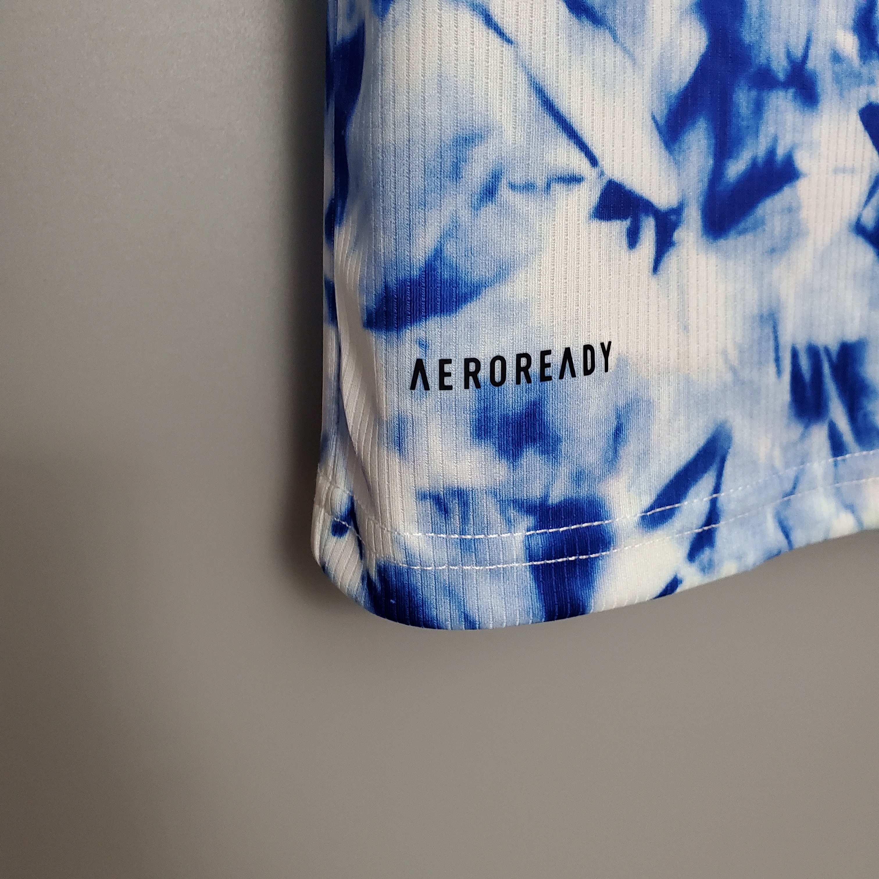 Manchester United 2020/21 Mens Adidas x Human Race Blue Camouflage Jersey