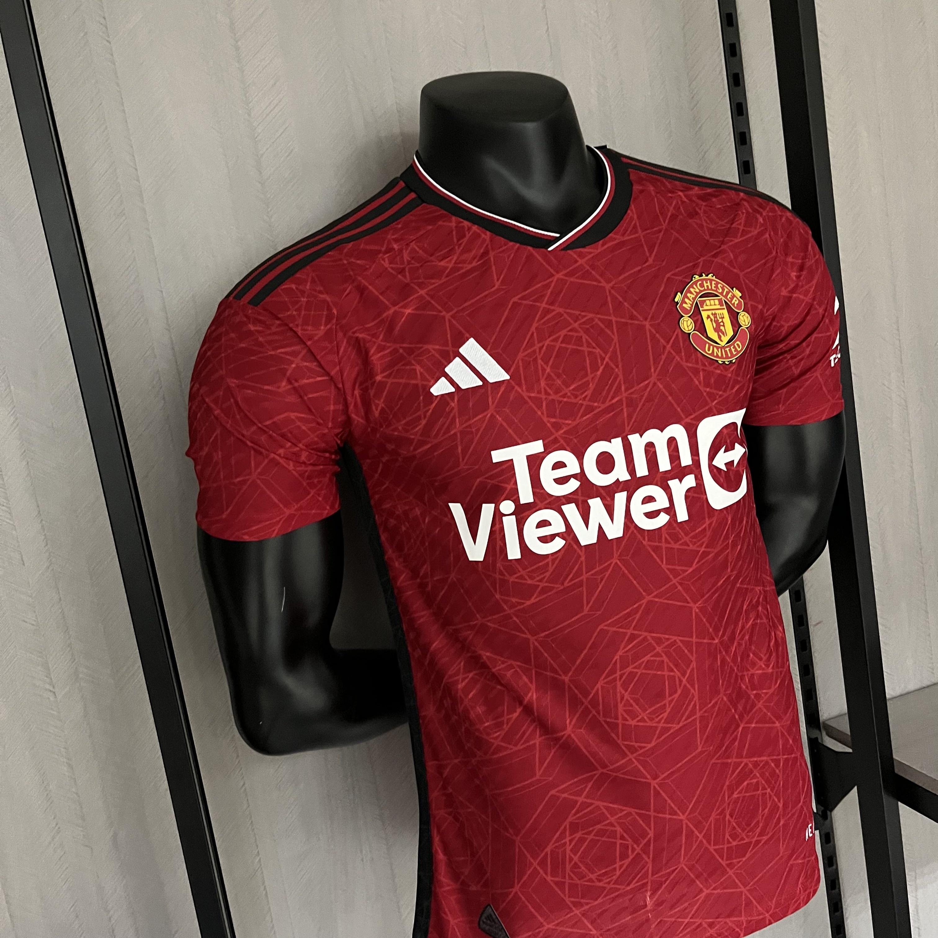 Manchester United 2023/24 Mens Player Version Home Jersey