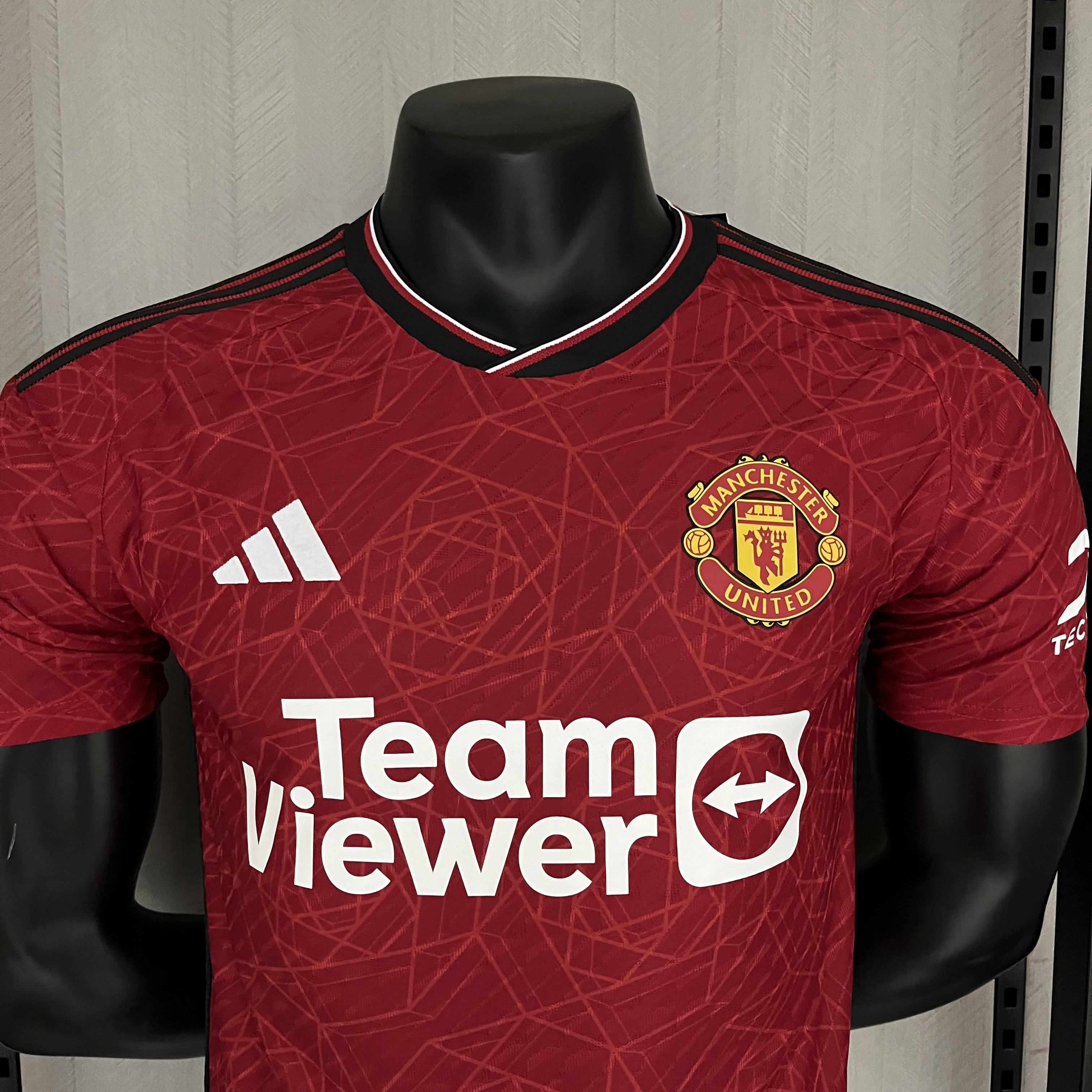 Manchester United 2023/24 Mens Player Version Home Jersey