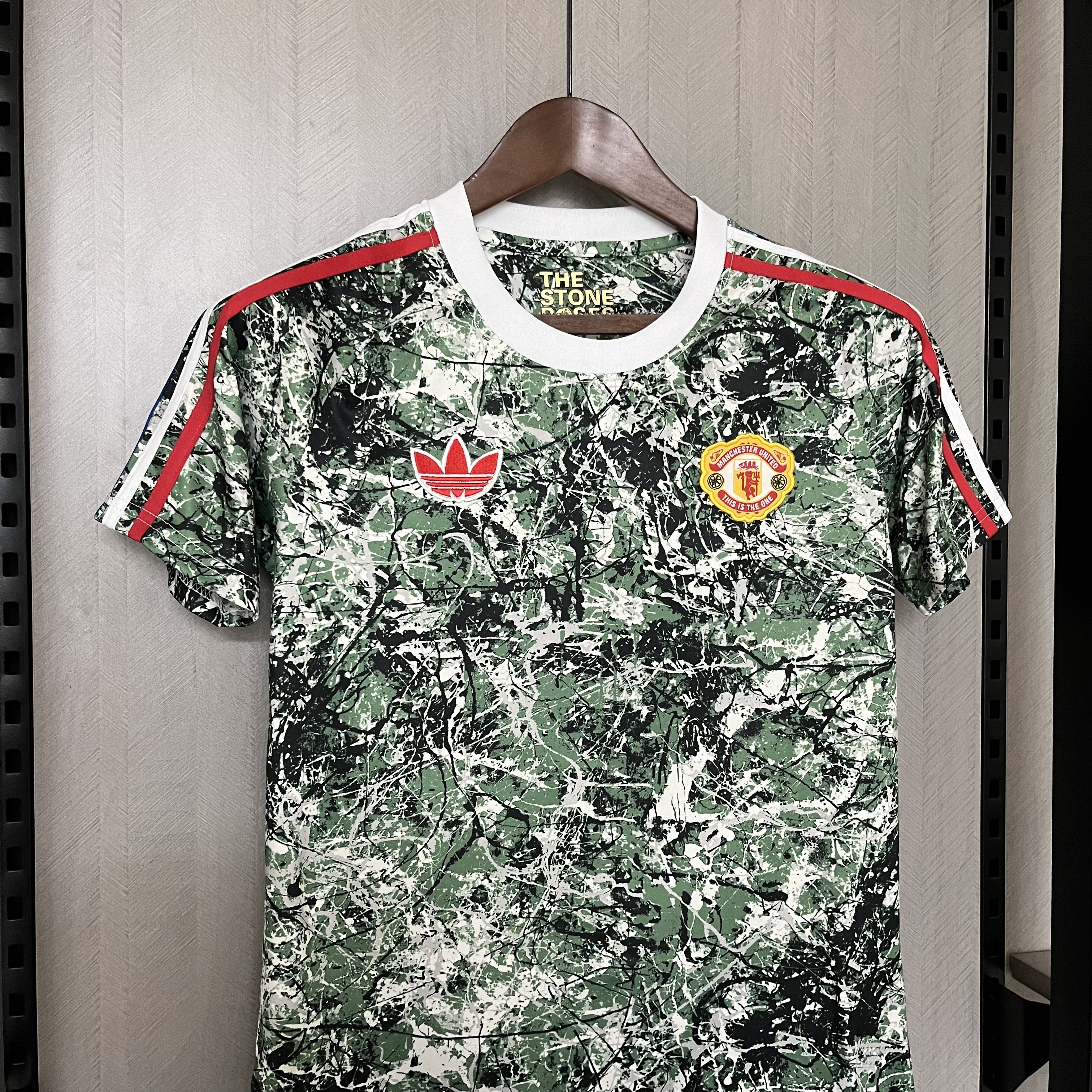 Manchester United 2024/25 Kids Green Joint Edition Jersey