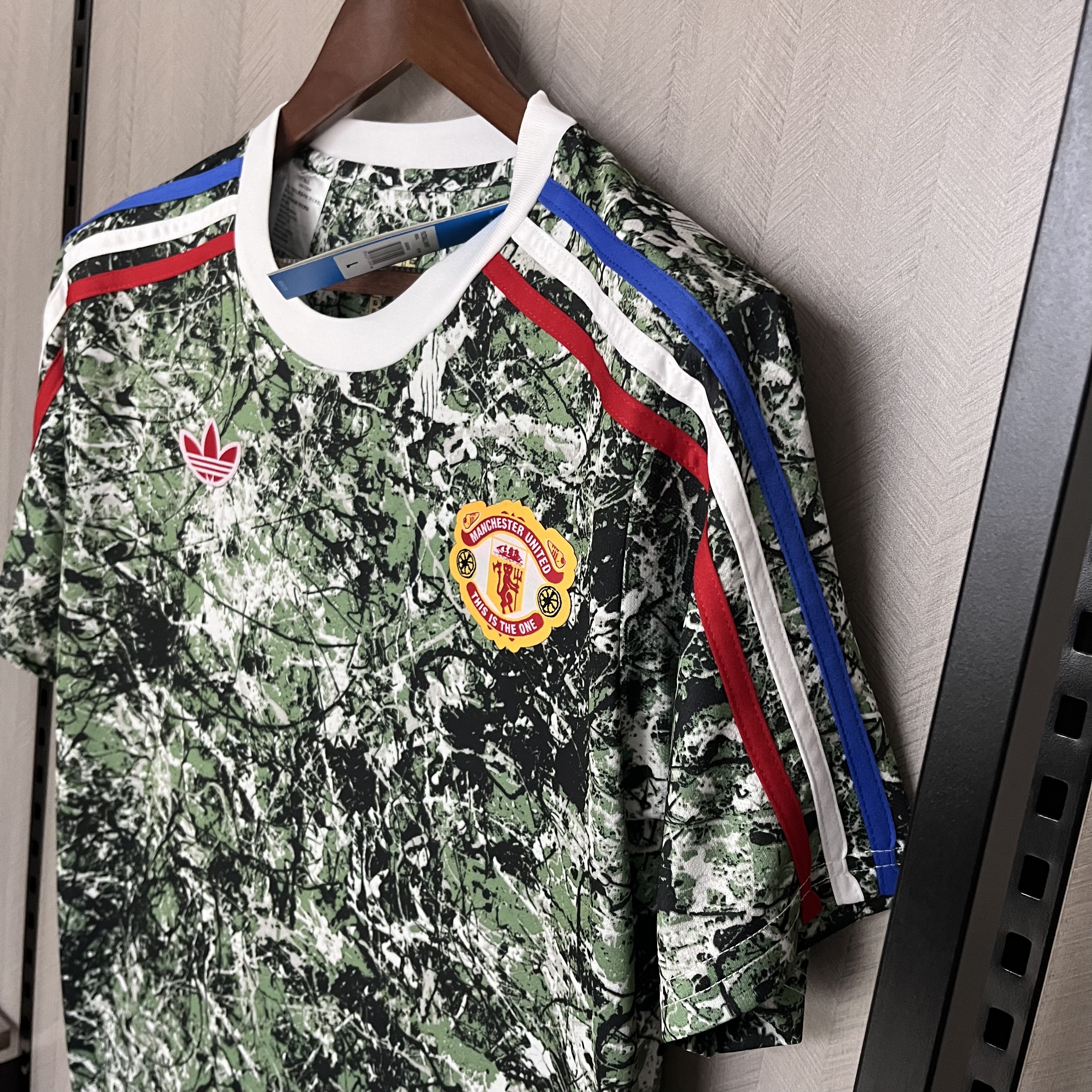 Manchester United 2024/25 Mens Green Joint Edition Jersey