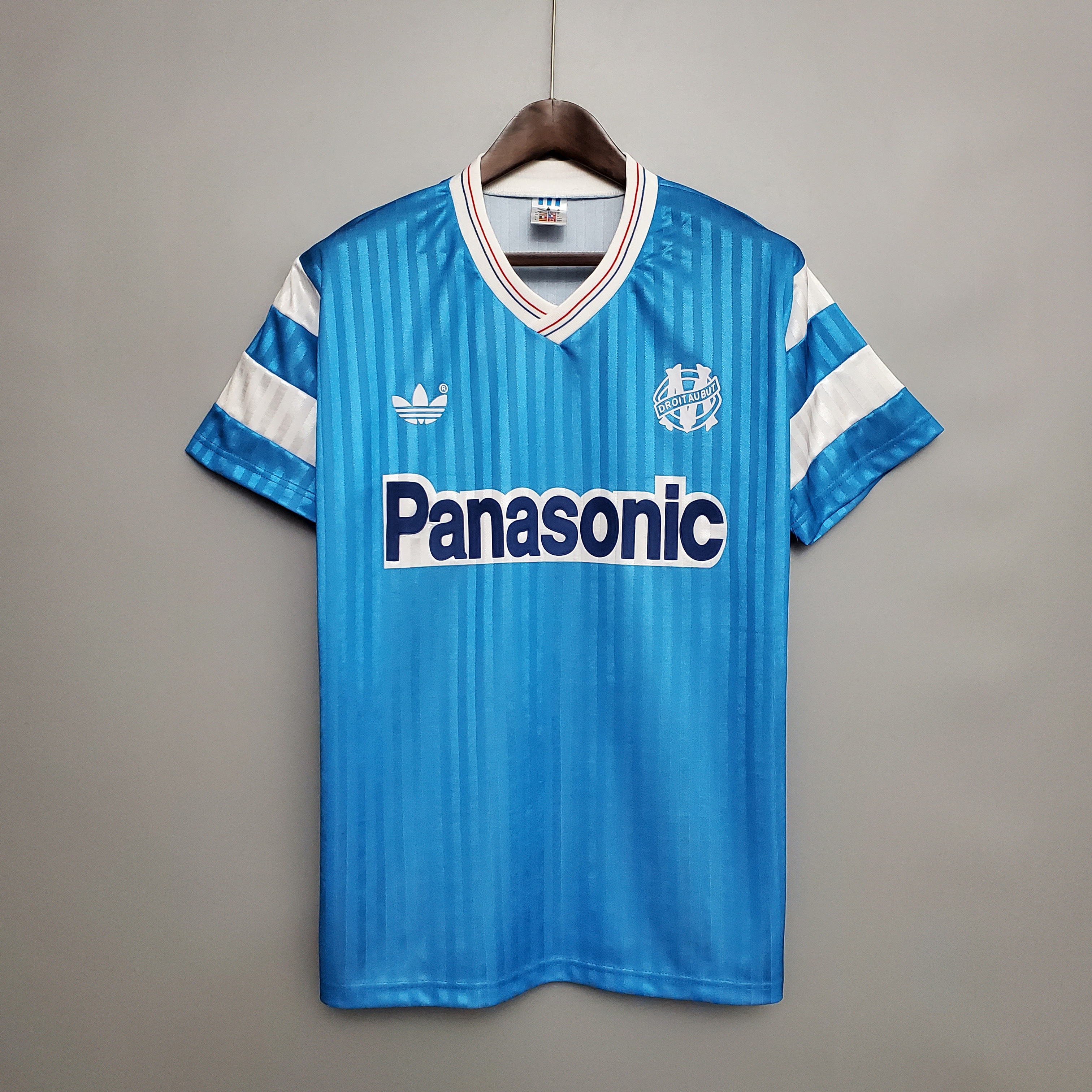 Marseille 1990 Mens Retro Away Jersey