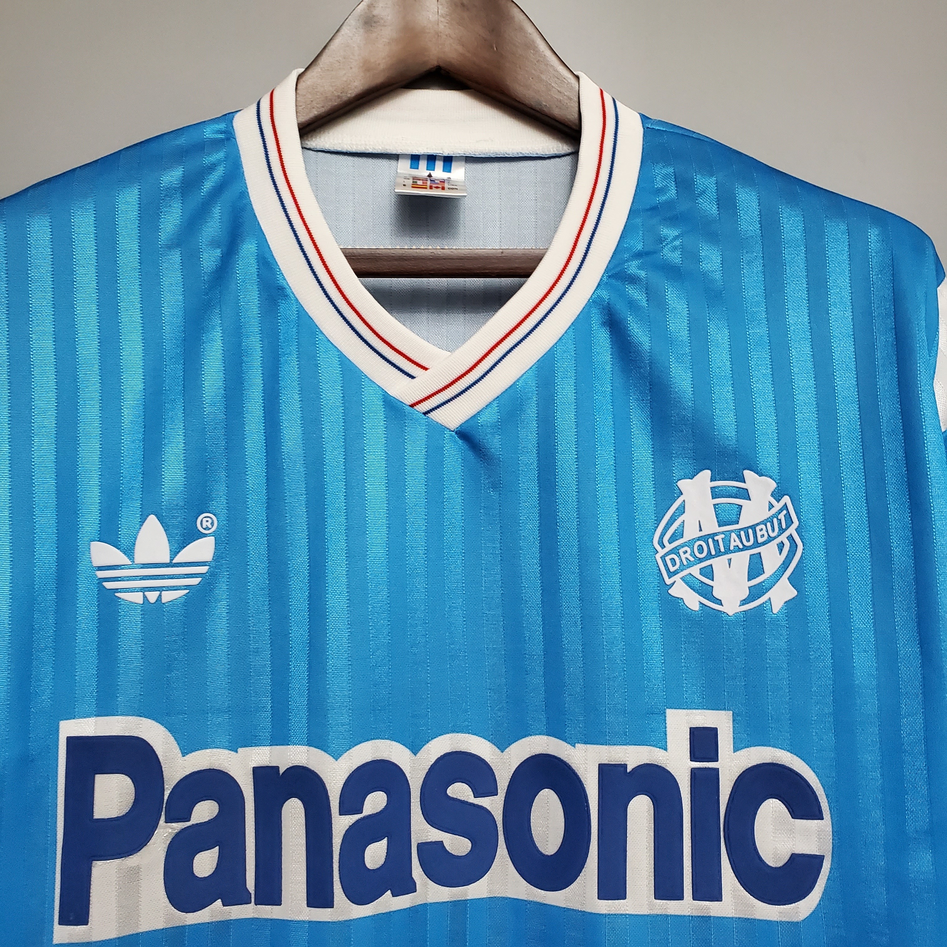 Marseille 1990 Mens Retro Away Jersey