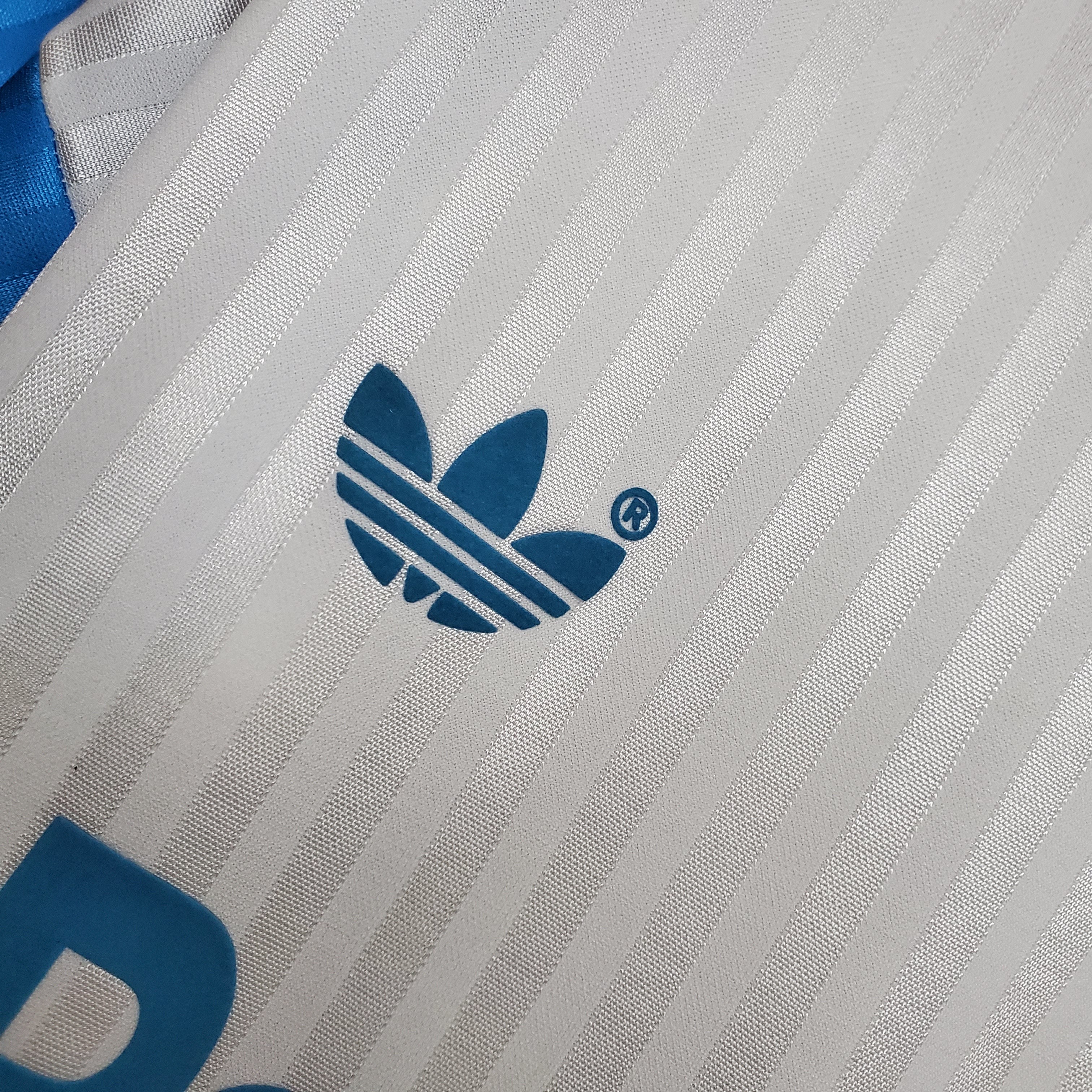 Marseille 1990 Mens Retro Home Design 2 Jersey