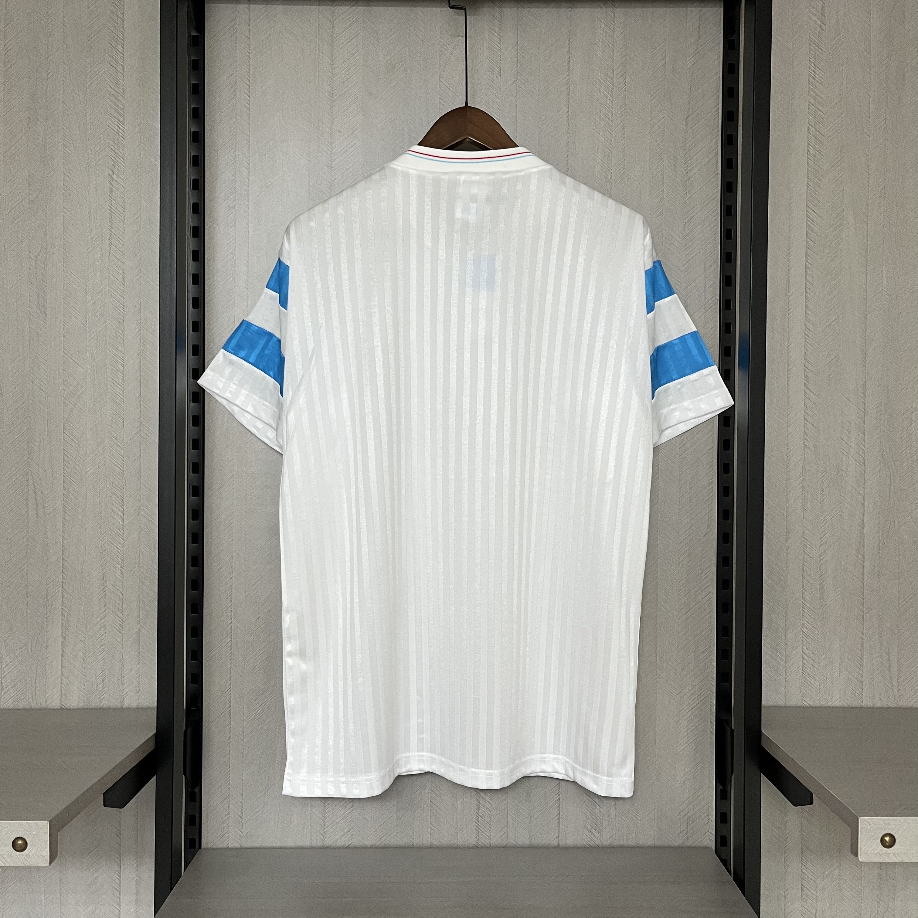 Marseille 1990 Mens Retro Home Jersey