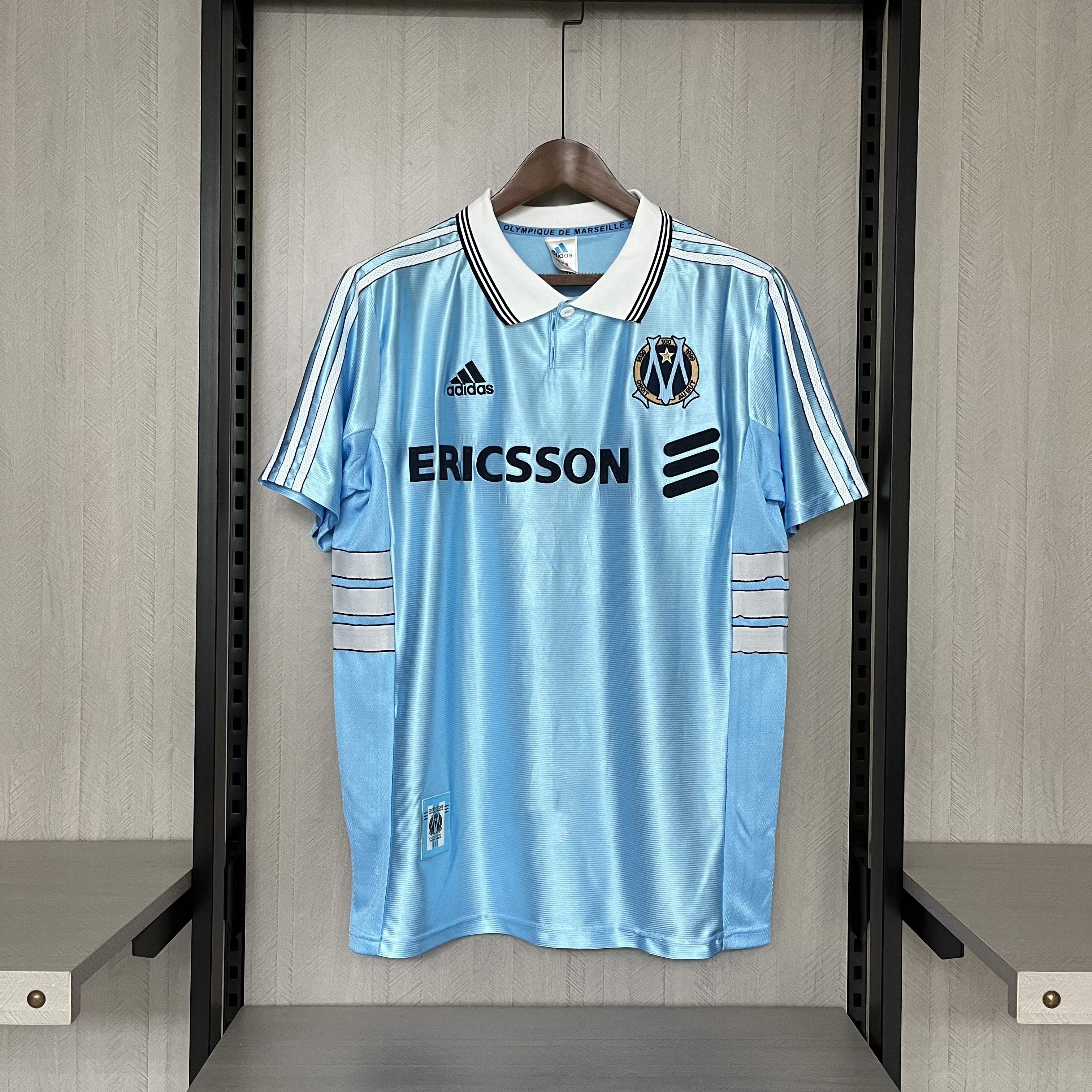 Marseille 1998/99 Mens Retro Away Jersey
