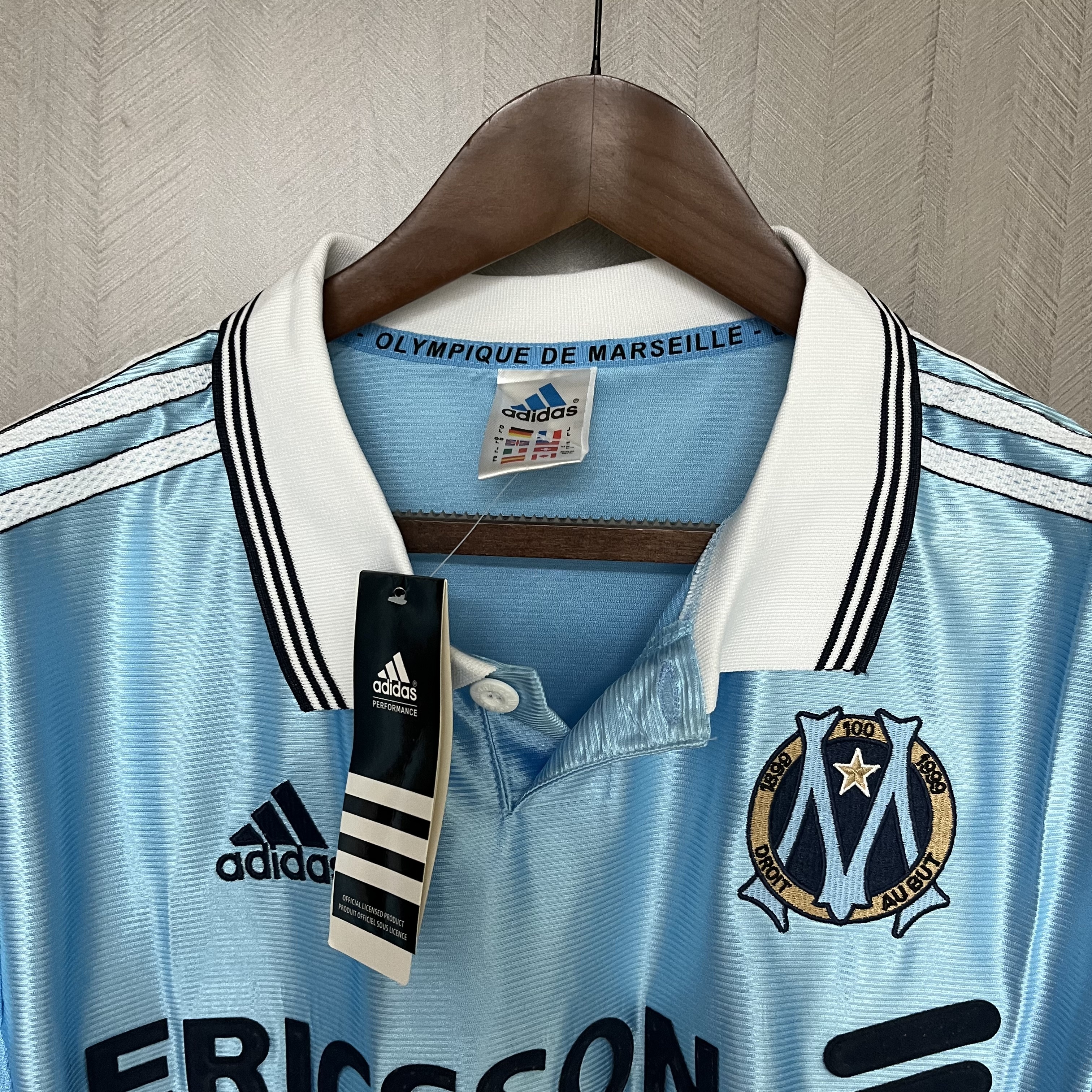 Marseille 1998/99 Mens Retro Away Jersey