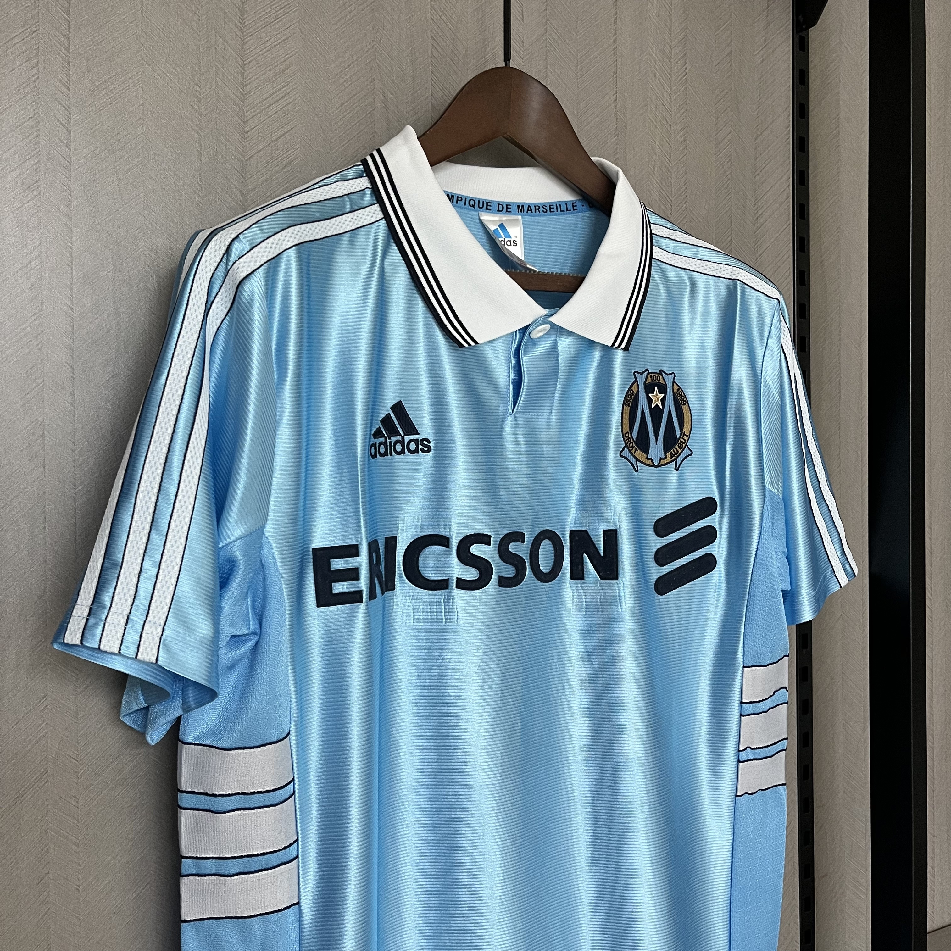 Marseille 1998/99 Mens Retro Away Jersey