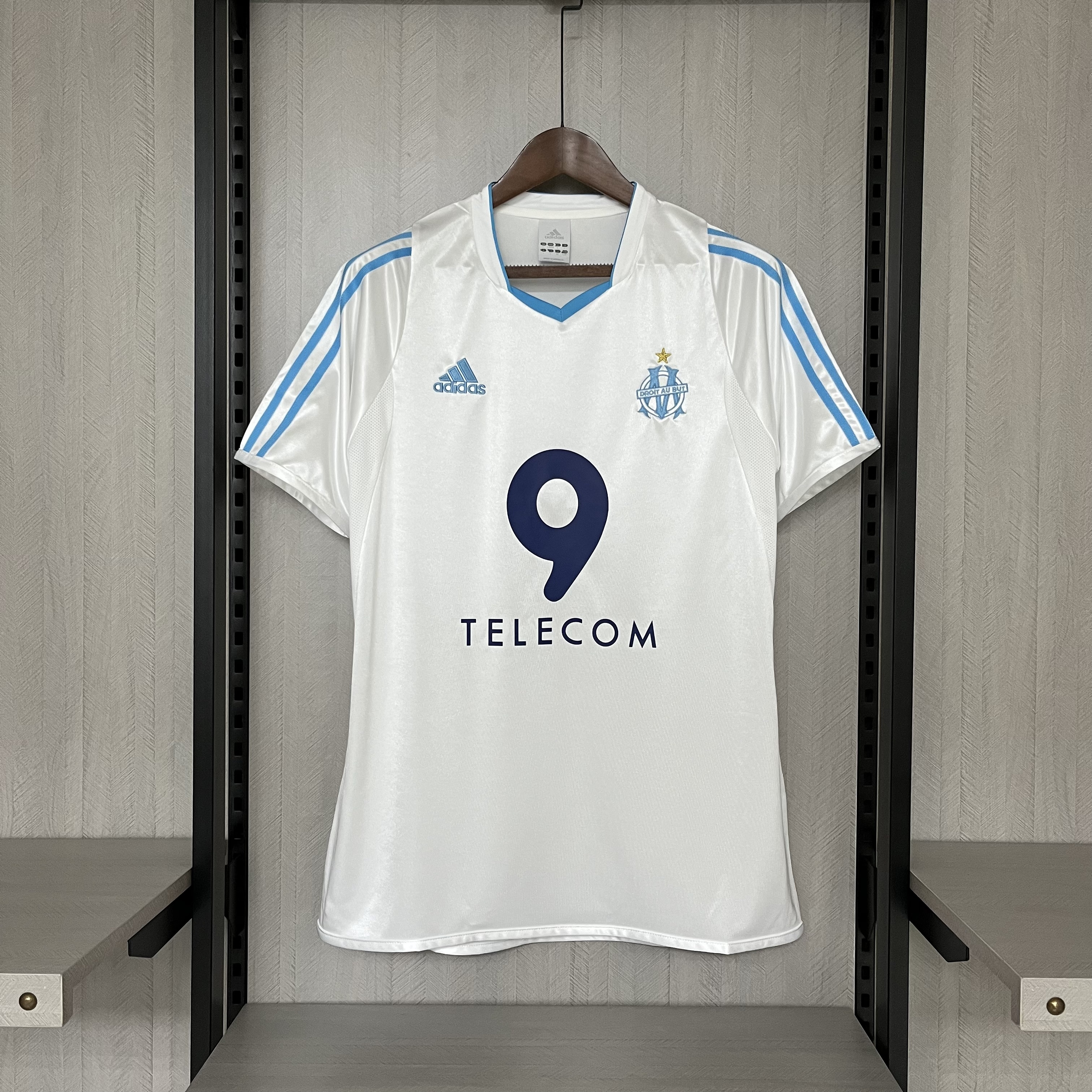 Marseille 2002/03 Mens Retro Home Jersey