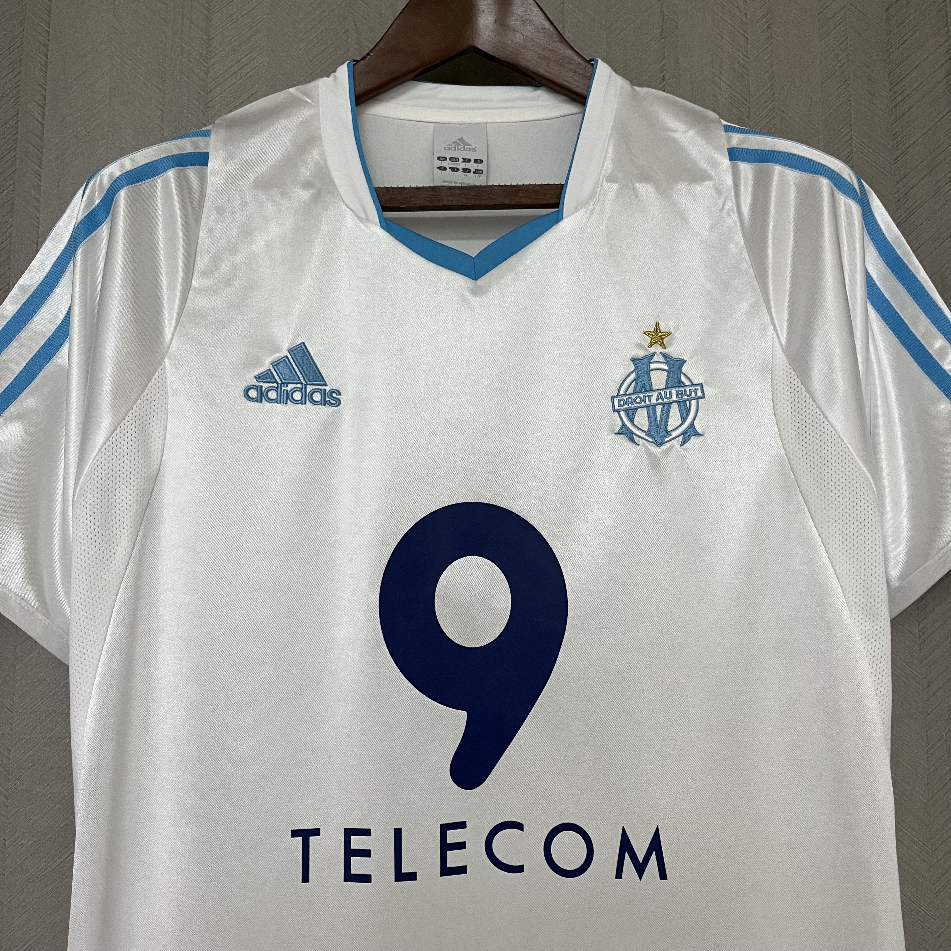 Marseille 2002/03 Mens Retro Home Jersey
