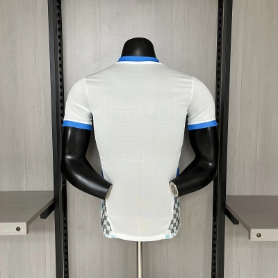 Marseille 2024/25 Mens Player Version White Jersey 02