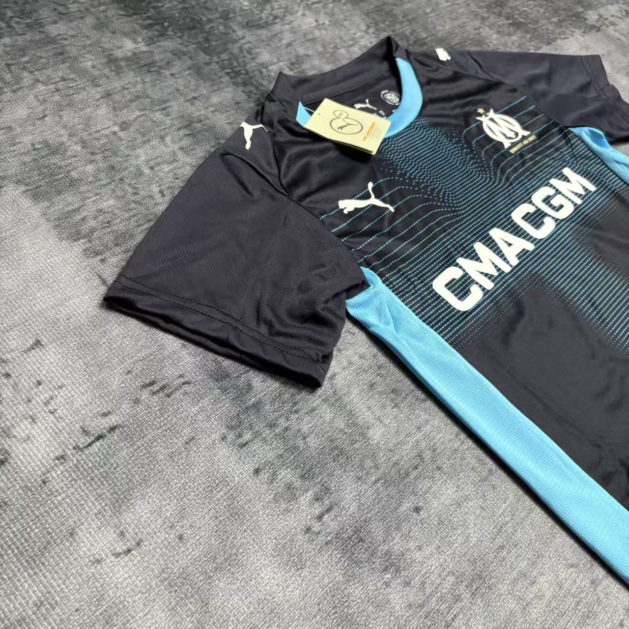 Marseille 2025/26 Kids Away Kit