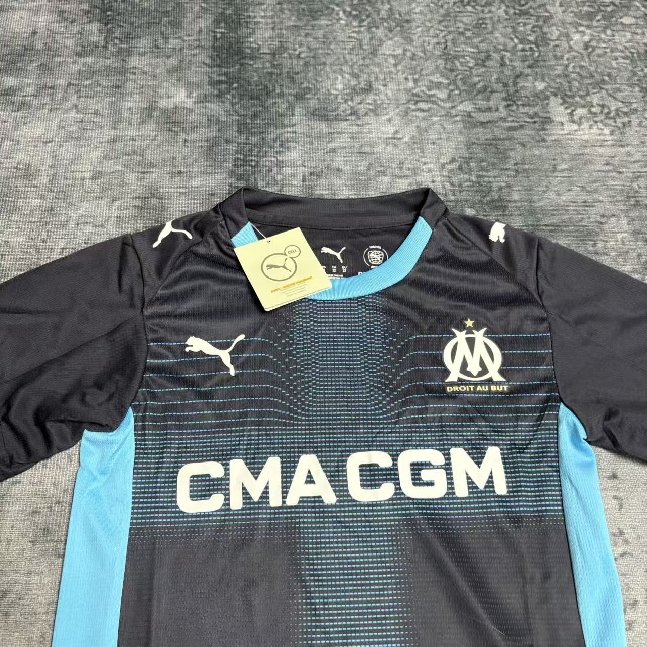 Marseille 2025/26 Kids Away Kit