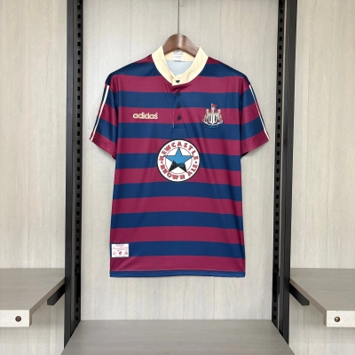 Newcastle United 1995/97 Mens Retro Away Jersey 01