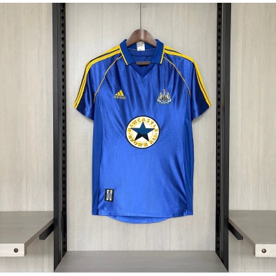 Newcastle United 1998/99 Mens Retro Away Jersey 01