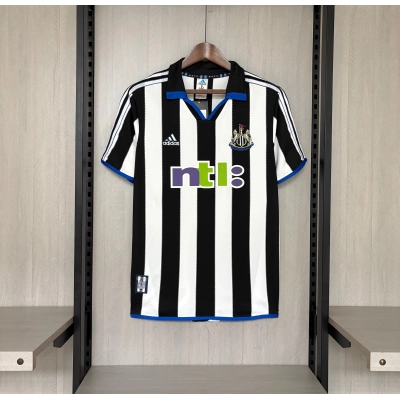 Newcastle United 2000/01 Mens Retro Home Jersey 01