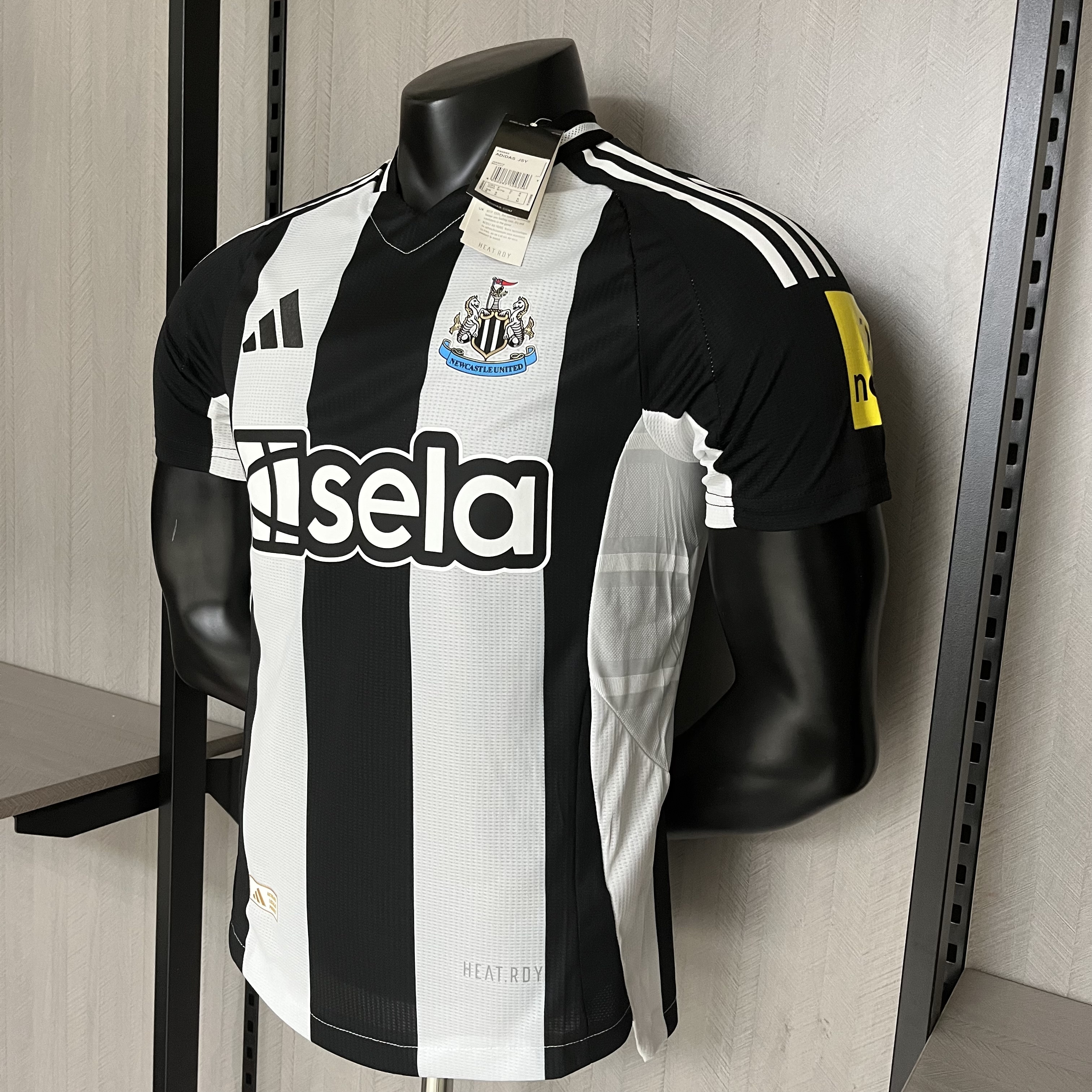 Newcastle United 2024/25 Mens Player Version Home Jersey