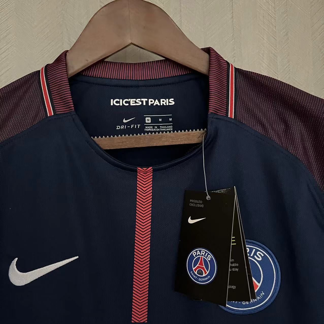 Paris Saint-Germain 2017/18 Mens Retro Home Jersey