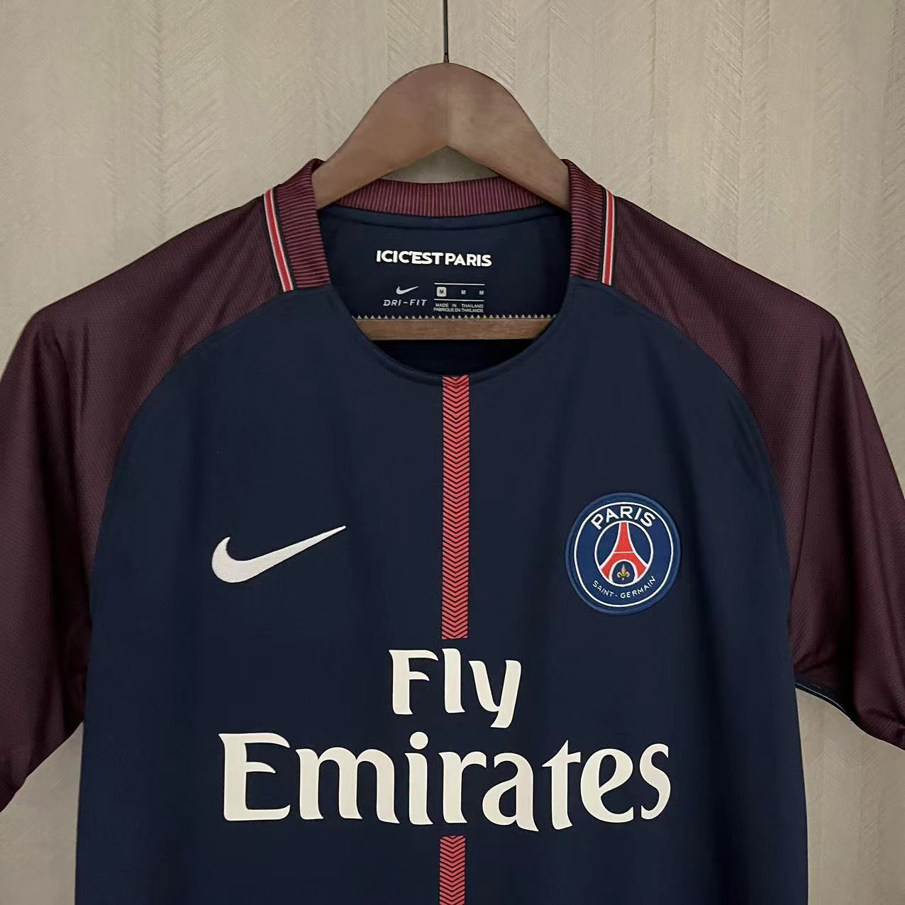 Paris Saint-Germain 2017/18 Mens Retro Home Jersey