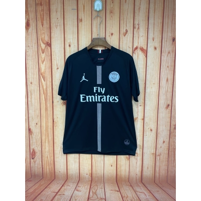 Paris Saint-Germain 2018/19 Mens Black Jersey 01
