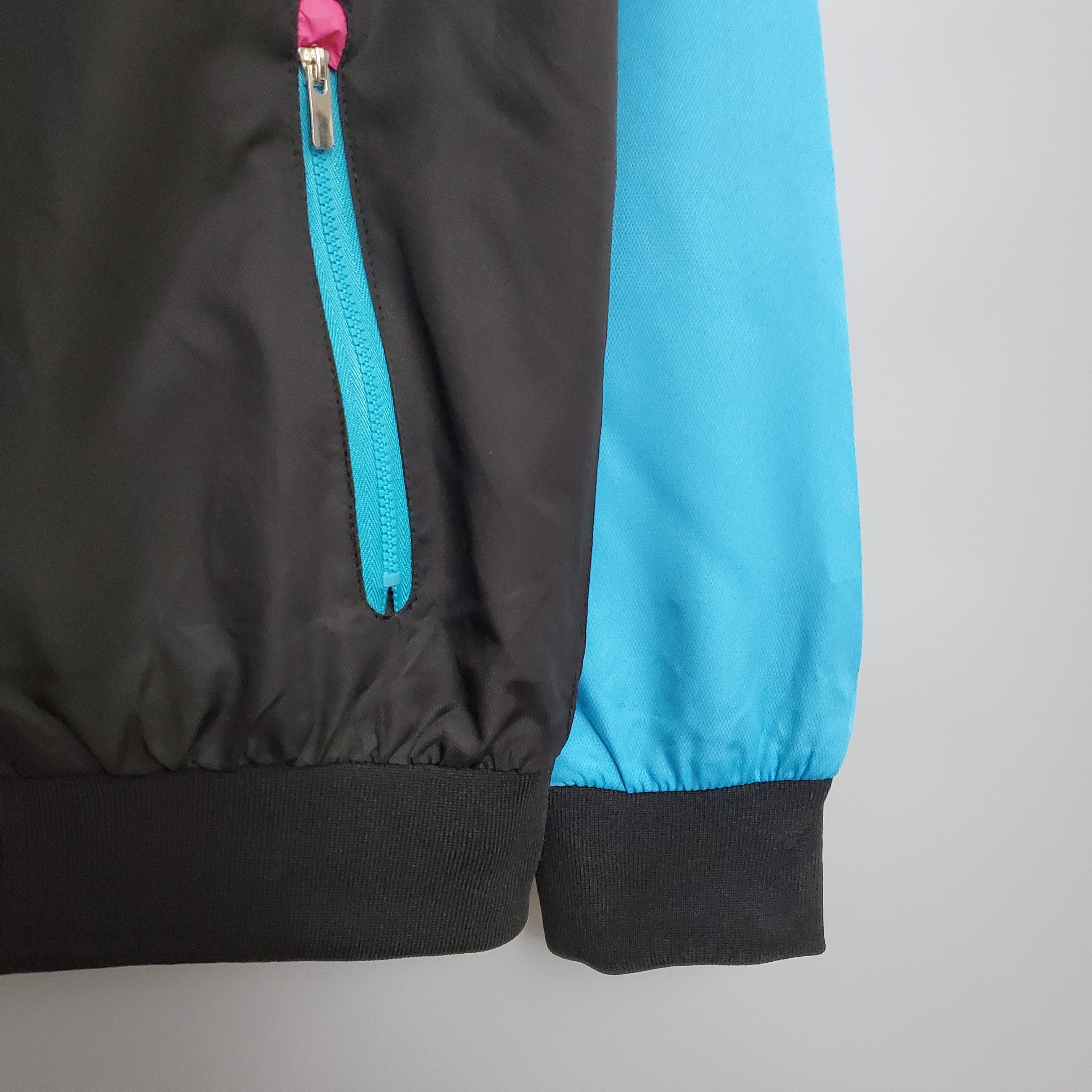 Paris Saint-Germain 2020/21 Mens Black/Blue/Purple Windbreaker Jacket