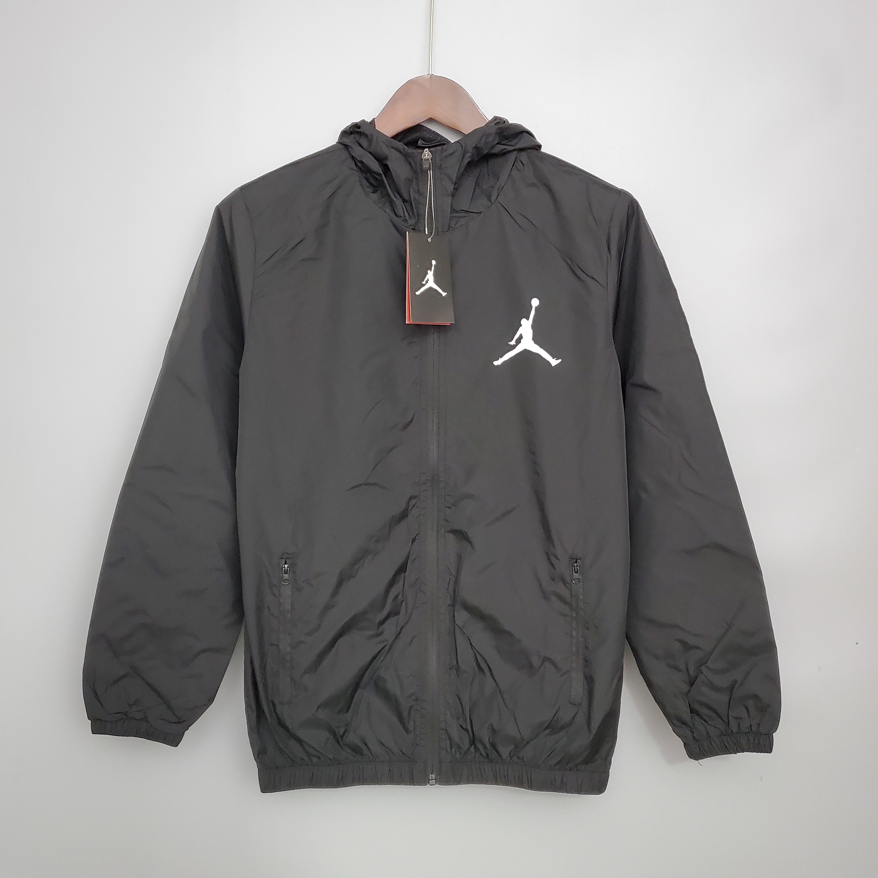 Paris Saint-Germain 2020/21 Mens Black Windbreaker Jacket