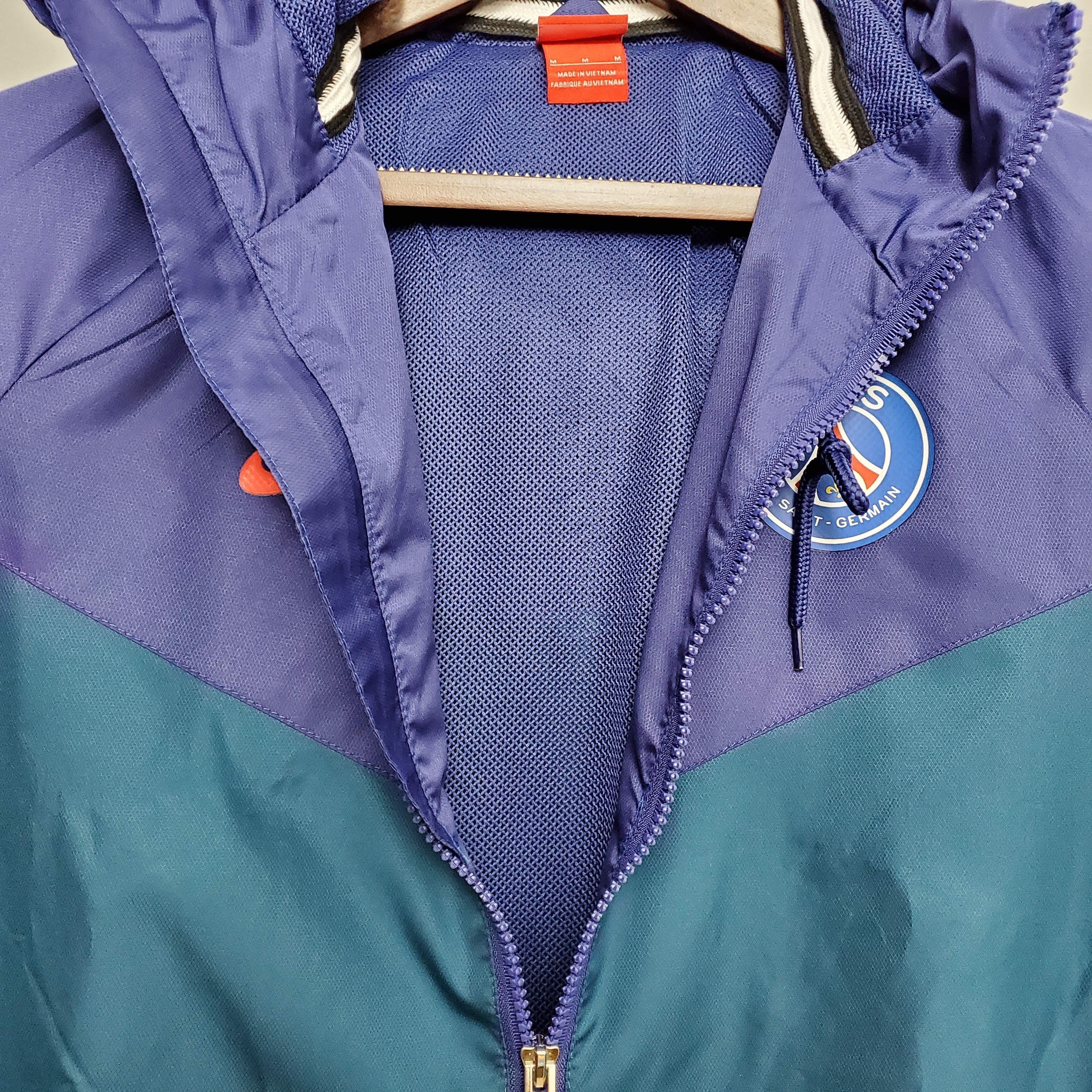 Paris Saint-Germain 2020/21 Mens Red/Purple/Green Windbreaker Jacket