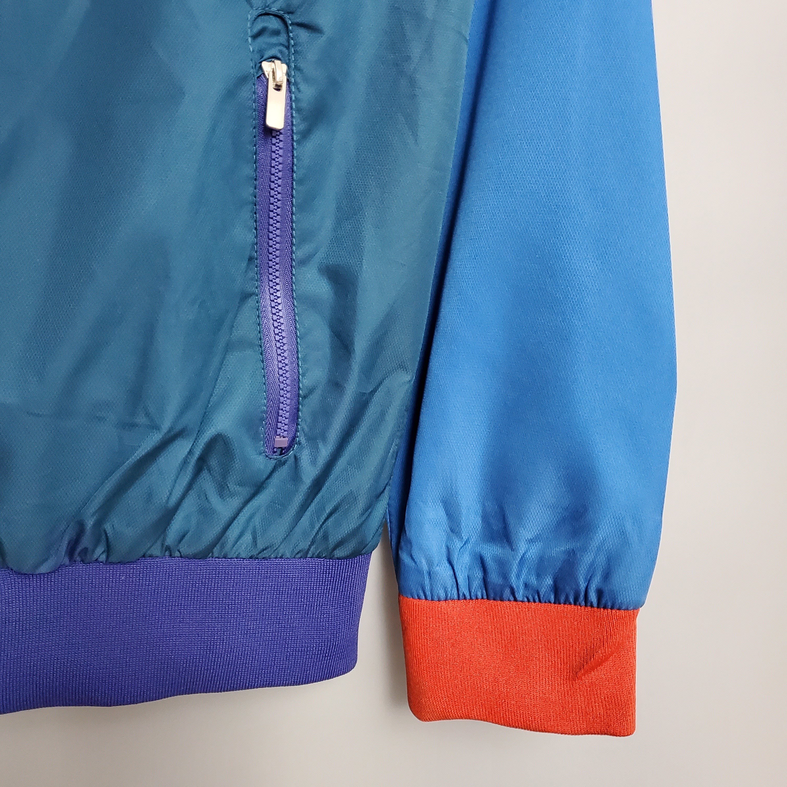 Paris Saint-Germain 2020/21 Mens Red/Purple/Green Windbreaker Jacket